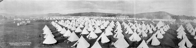 Photo of Canadian Overseas Expeditionary Force, Royal Grenadiers - Camp Valcartier, Sept. 20, 1914